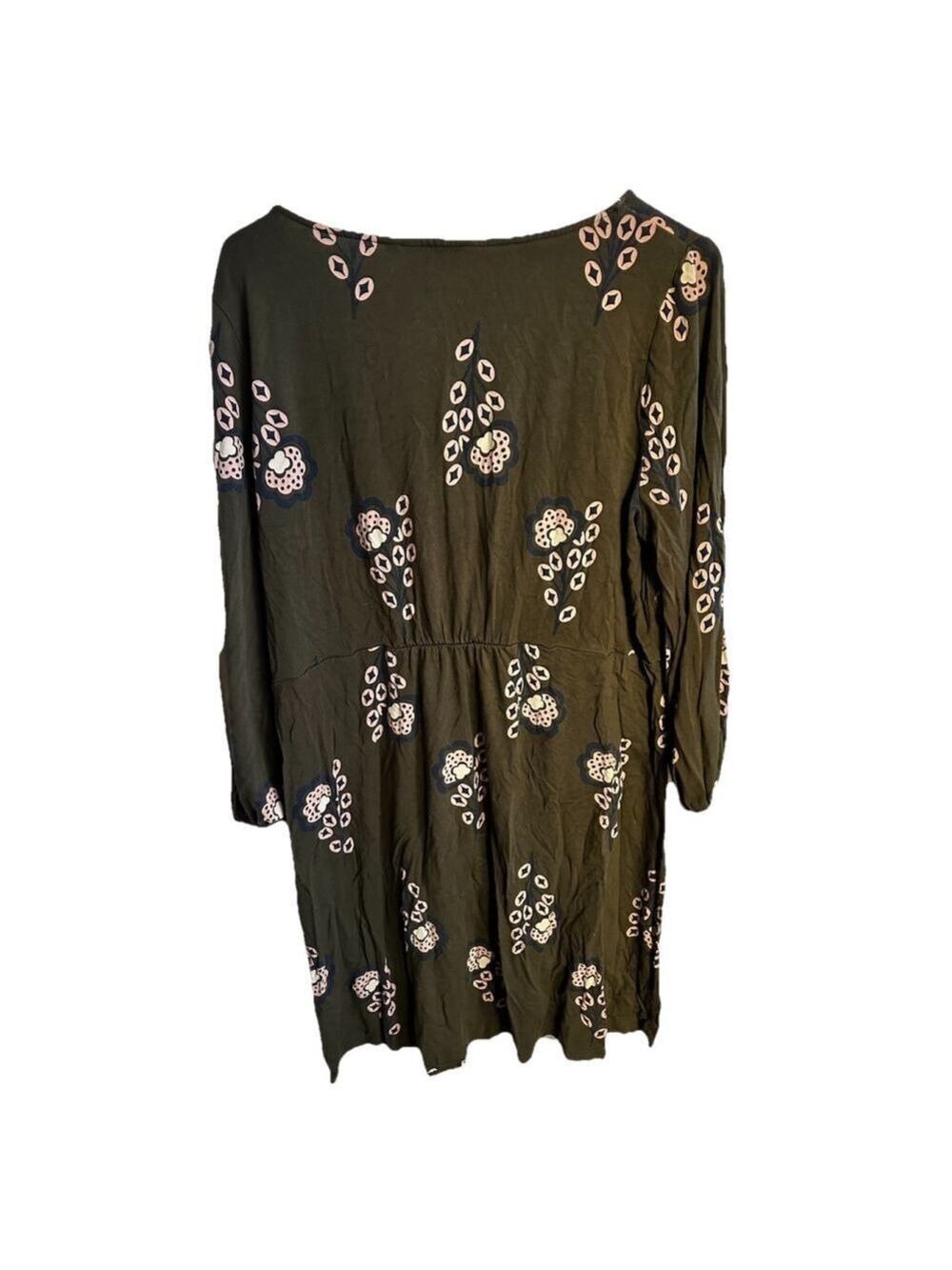 Boden Lucie Jersey Tunic Dress Floral Mini Knit Plus Size - Picture 3 of 6